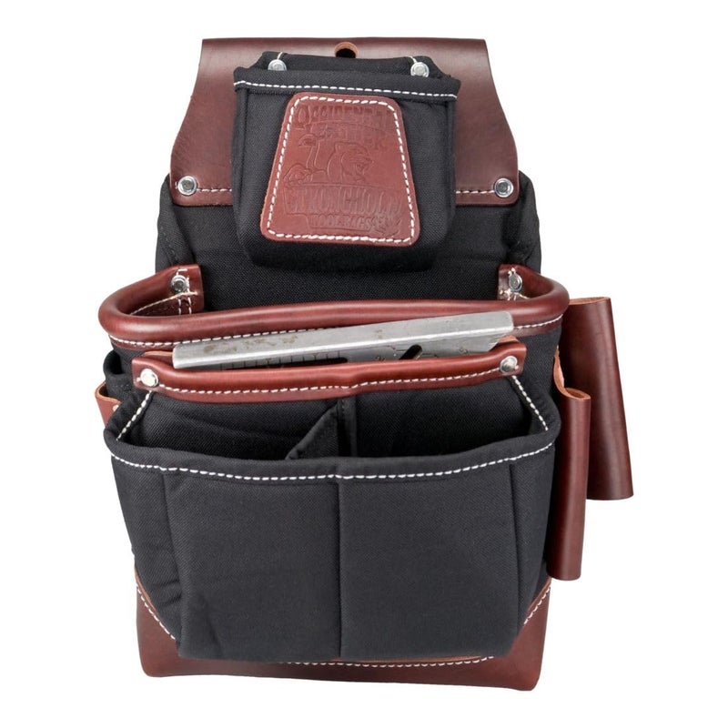 Occidental Leather FatLip Fastener Bag - 10 Pockets & Tool Holders - Made in USA - Image 1